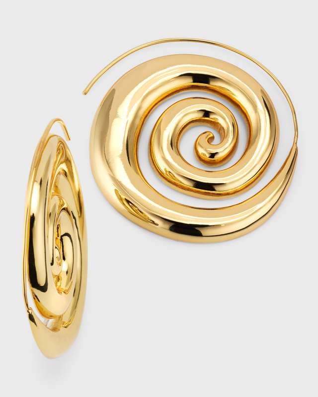 Cassia Spiral Earrings